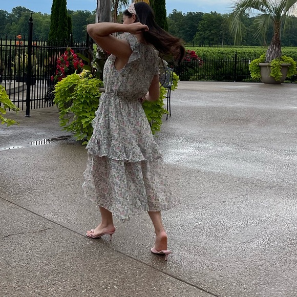 High low floral dress - Picture 7 of 8
